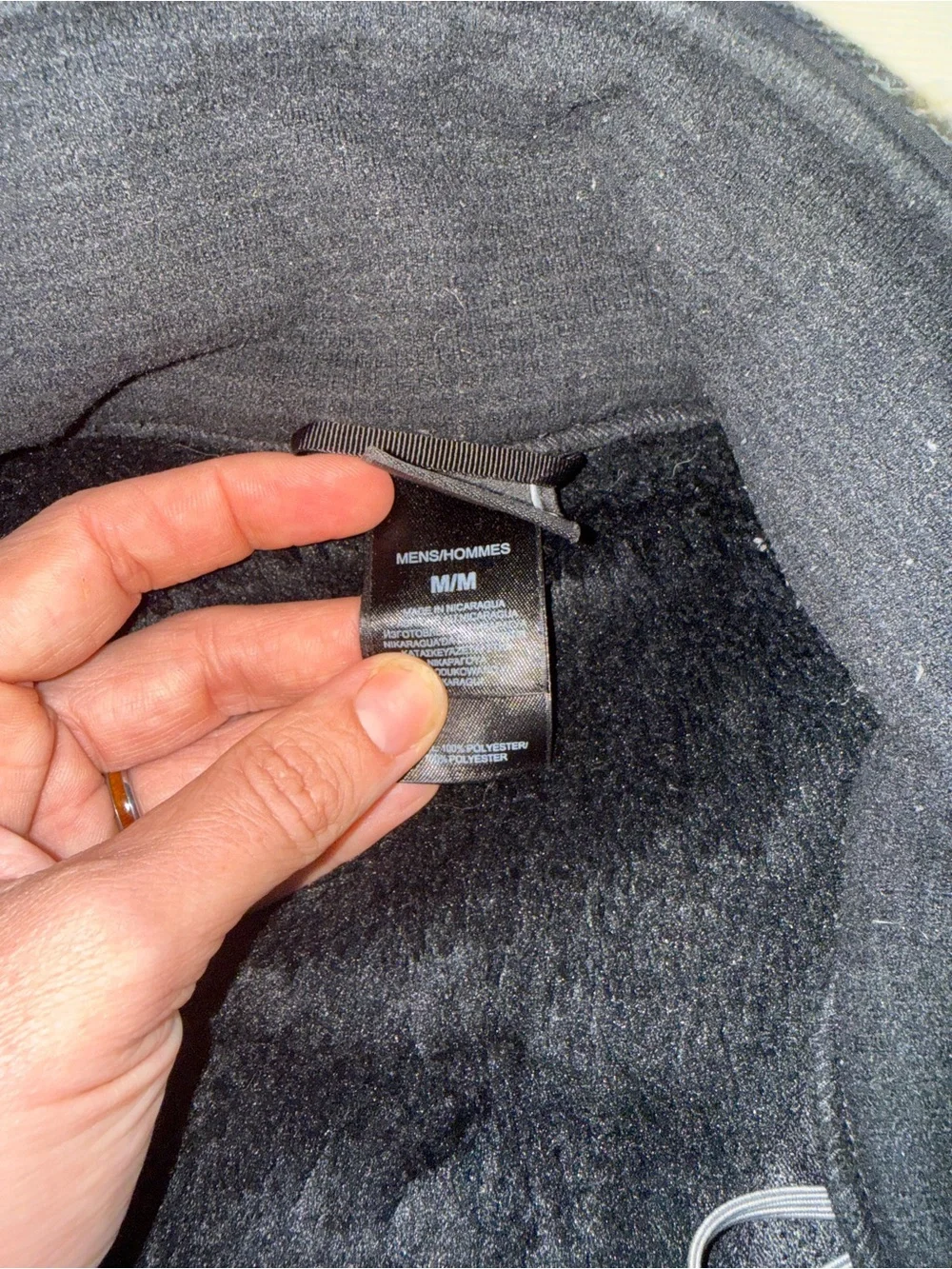 The North Face‎ Denali fleece jacket with woven overlays M